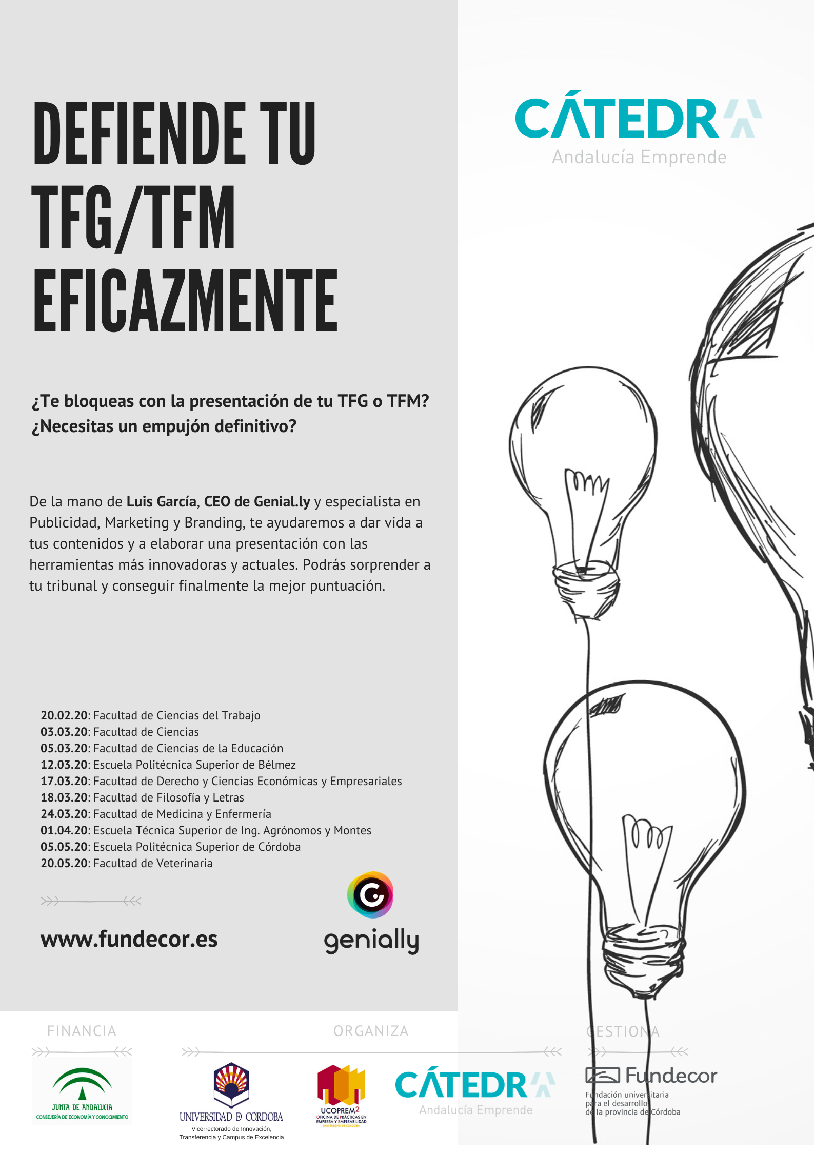 Defiende tu TFG/TFM eficazmente